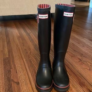Hunter Tall Wellington “Festival” Rain Boots